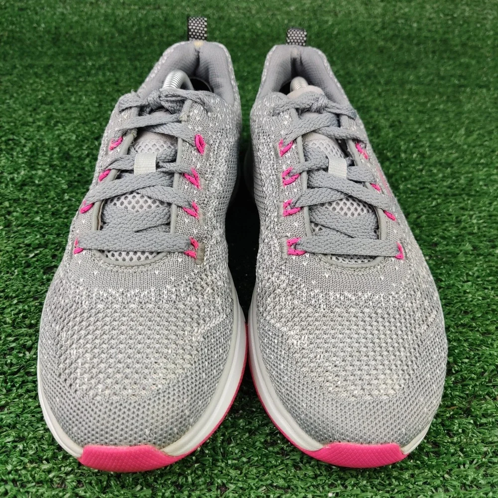Skechers Sneakers‎ Womens 7 Gray Ultra Groove 149019 Air Cooled Memory Foam Mesh